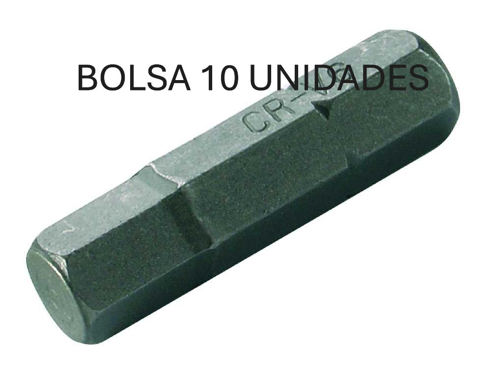 % BOLSA 10  PUNTAS 1/4