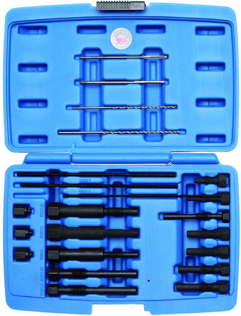 ESTUCHE 22 UTILES DE EXTRACCIÓN Y REPARACIÓN DE CALENTADORES ROTOS, M8 + M10
