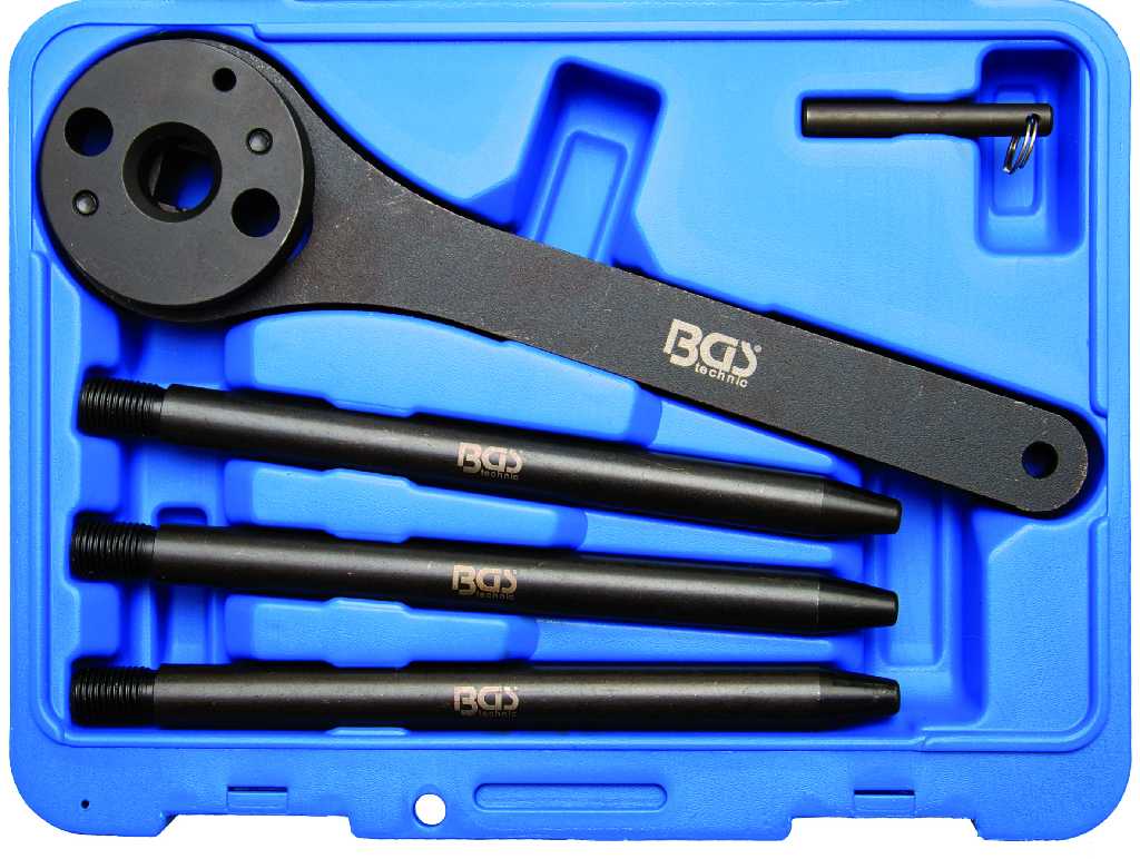 % ESTUCHE 4 UTILES BLOQUEO CIGÜEÑAL MOTOR DIESEL 10 CILINDROS DE VW TOUAREG / PHAETON 2003 -