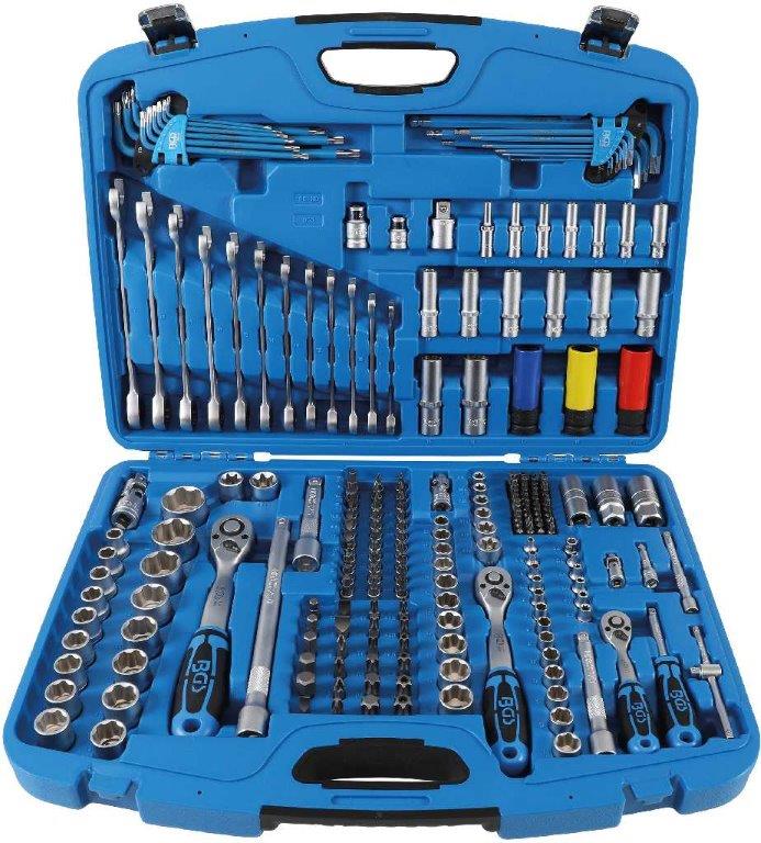 ESTUCHE 218 PCS. VASOS CORTOS Y LARGOS 1/4