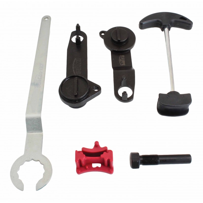 % ESTUCHE 6 UTILES BLOQUEO DISTRIBUCIÓN MOTORES GASOLINA GRUPO VAG 1.0/1.2/1.4 L ( CODIGOS MOTOR CHYA-CHYB-CPGA)