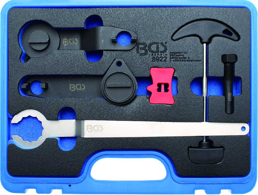 ESTUCHE 6 UTILES BLOQUEO DISTRIBUCIÓN MOTORES GASOLINA GRUPO VAG 1.0/1.2/1.4 L ( CODIGOS MOTOR CHYA-CHYB-CPGA)