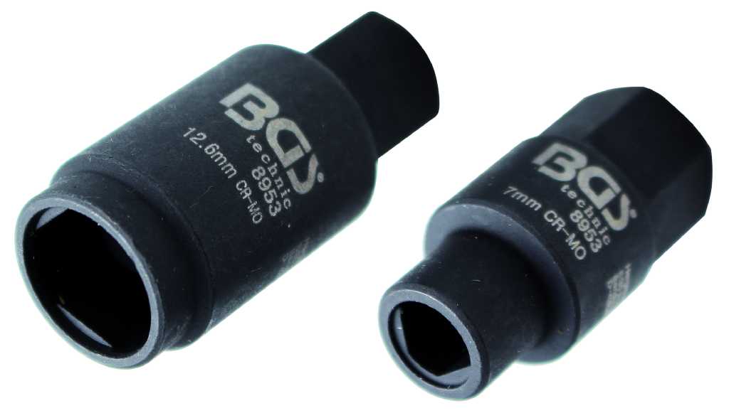 % BLISTER 2 VASOS TRIANGULARES PARA AJUSTE DE  BOMBA INYECCIÓN BOSCH-TDI, 7 & 12,6 MM
