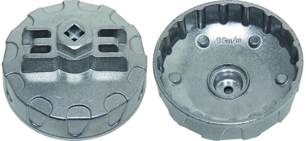 CAZOLETA  EXTRACTORA DE ALUMINIO 3/8