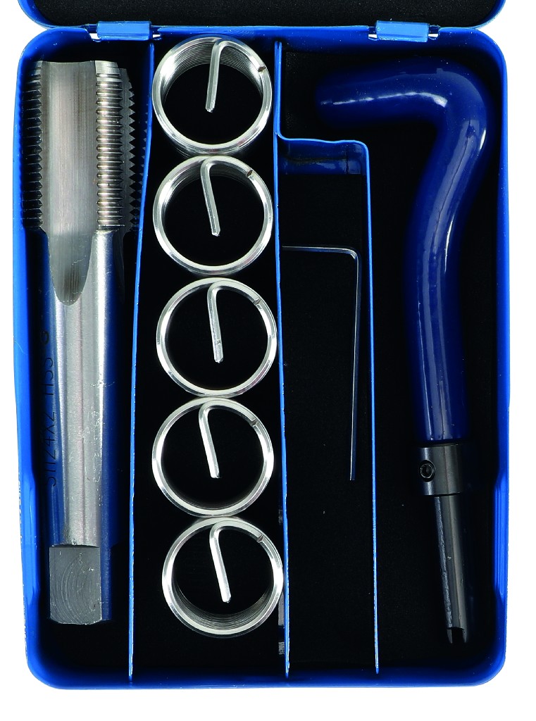 ESTUCHE 7 PCS. REPARACION DE ROSCAS INSERTADAS, (M24 X 2,0 MM)