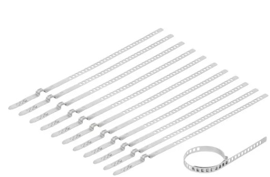 BLISTER 12 ABRAZADERAS DE 9 X 430 MM., ADECUADO PARA ALICATE GT100161