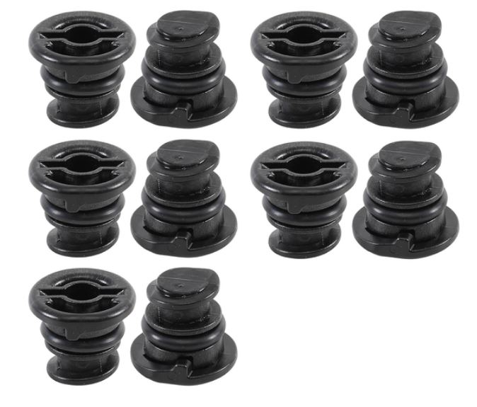 % BLISTER 10 TAPONES DE CARTER DE PLÁSTICO DEL GRUPO VAG (MOTORES GASOLINA 1.8 & 2.0 TSI/TFSI  -  DIESEL 1.6 & 2.0 TDI)
