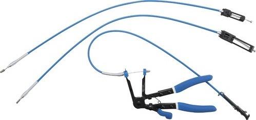 ALICATE PARA ABRAZADERAS DE MANGUERAS CON 3 SIRGAS INTERCAMBIABLES | 635- 670 MM