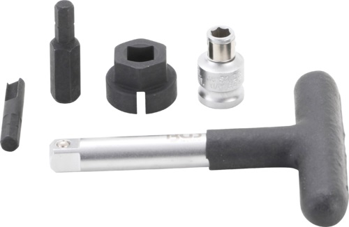 %  ESTUCHE 5 UTILES DE SERVICIO DE CAMBIO DE ACEITE PARA TAPONES DE DRENAJE DE PLASTICO (1/4