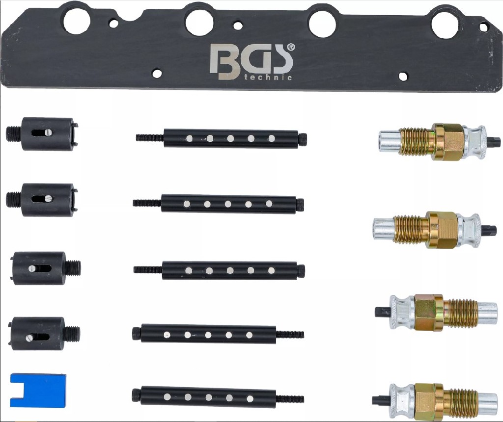 ESTUCHE 16 UTILES DE EXTRACCIÓN DE INYECTORES DE MOTORES GASOLINA BMW B36 / B38 / B48