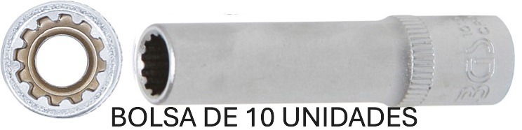 BOLSA 10 VASOS LARGOS 1/4