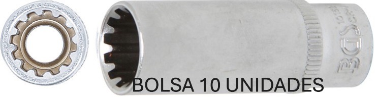 BOLSA 10 VASOS LARGOS 1/4