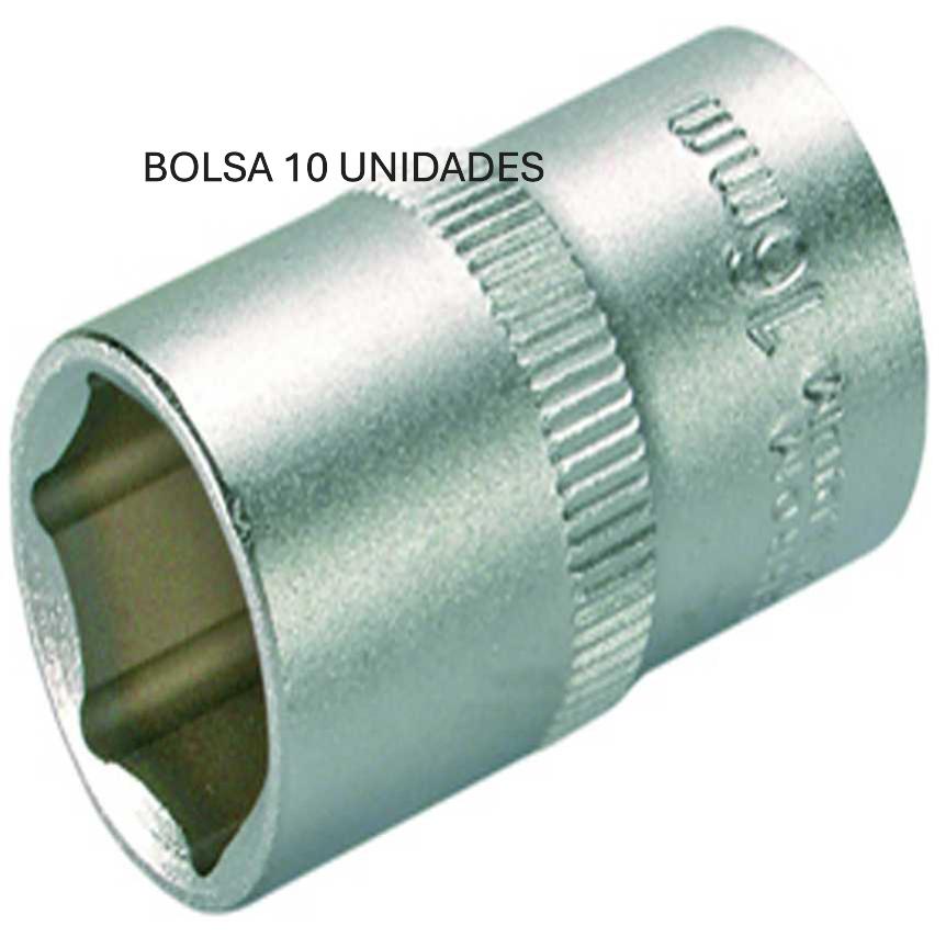 %  BOLSA 10 VASOS CORTOS 3/8
