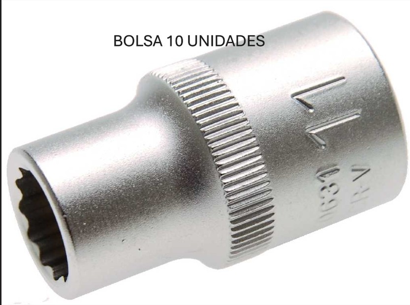 %  BOLSA 10 VASOS  CORTOS  1/2