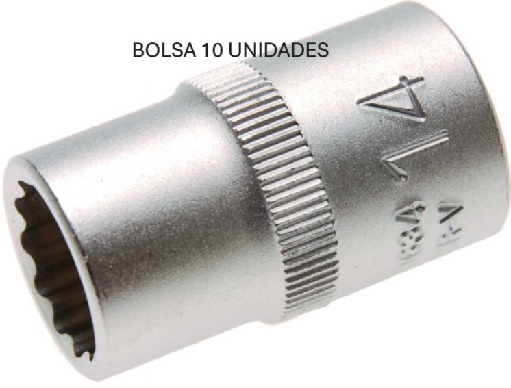 %  BOLSA 10 VASOS  CORTOS 1/2