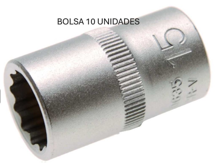 %  BOLSA 10 VASOS CORTOS 1/2