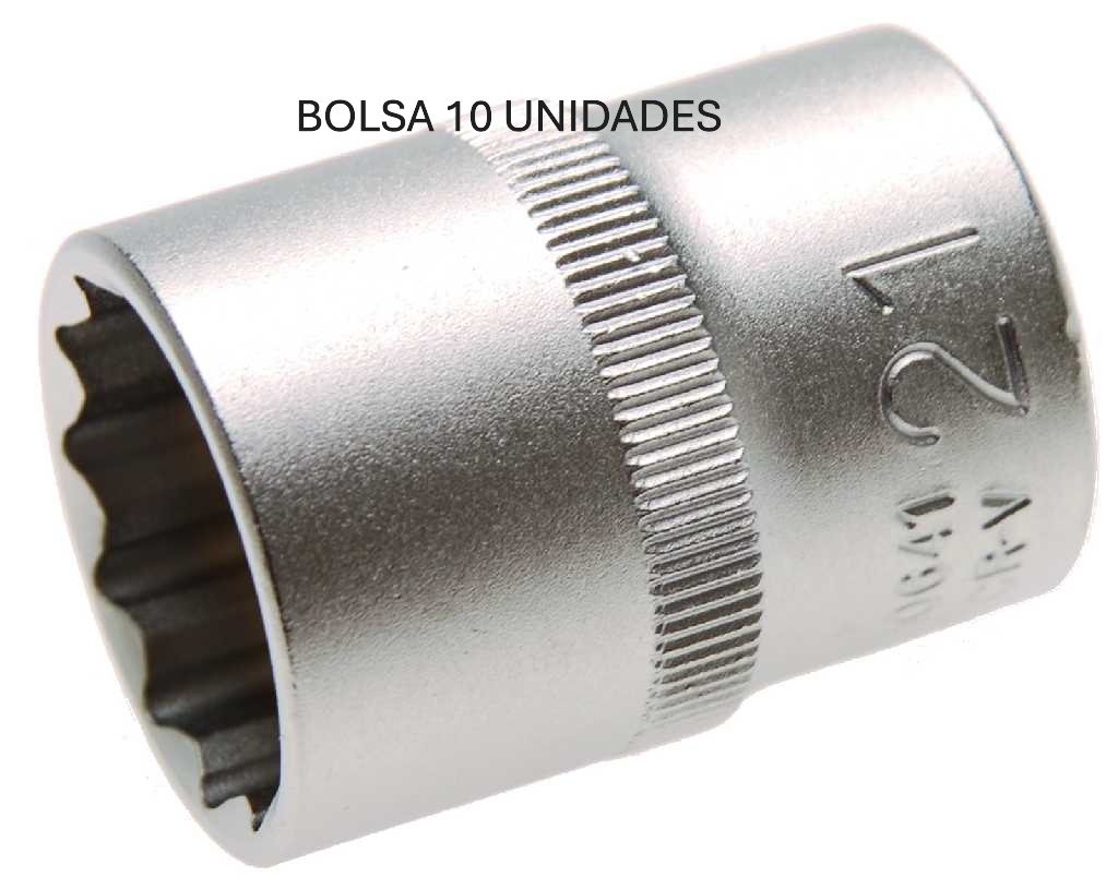 %  BOLSA 10 VASOS CORTOS 1/2