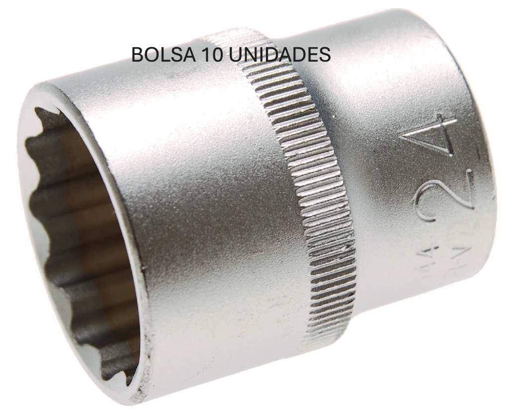 %  BOLSA 10 VASOS CORTOS 1/2