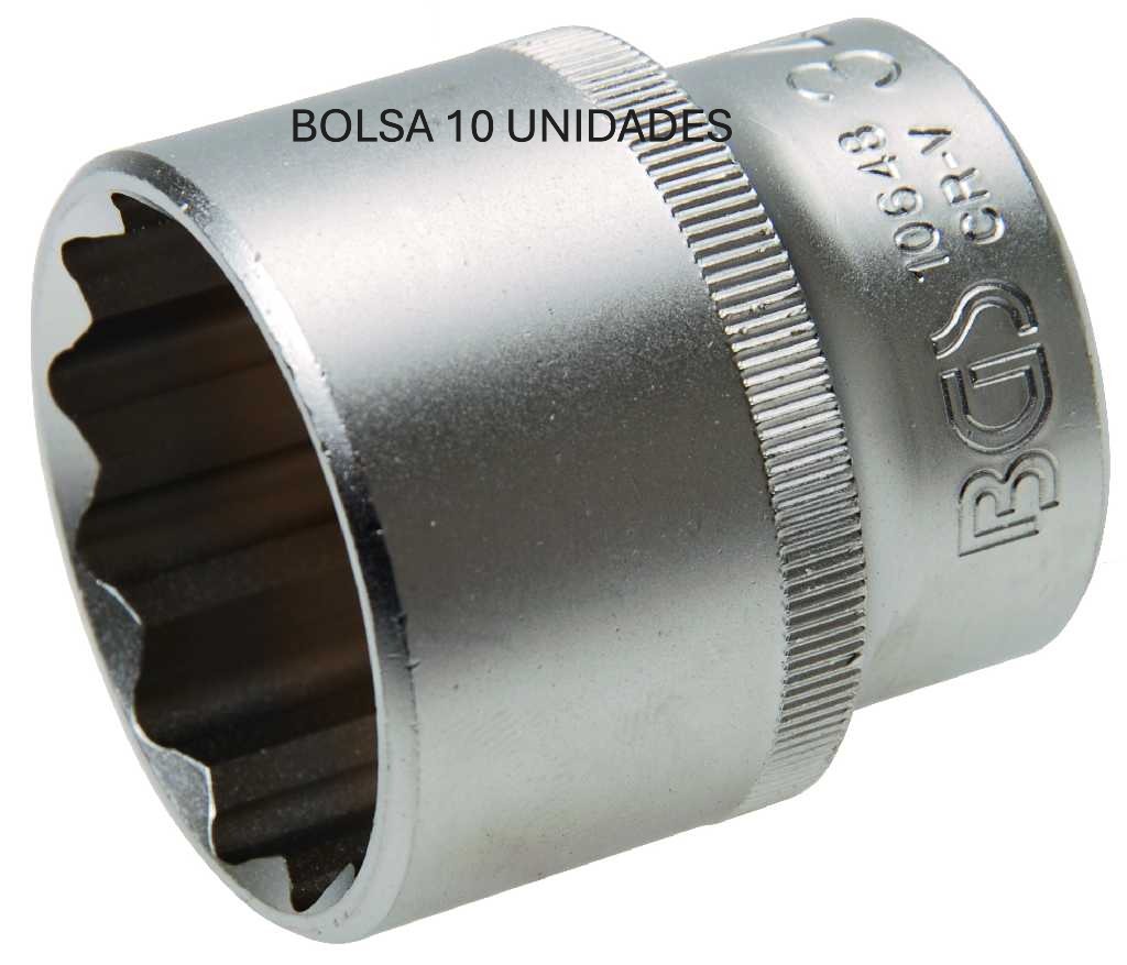 %  BOLSA 10 VASOS CORTOS 1/2