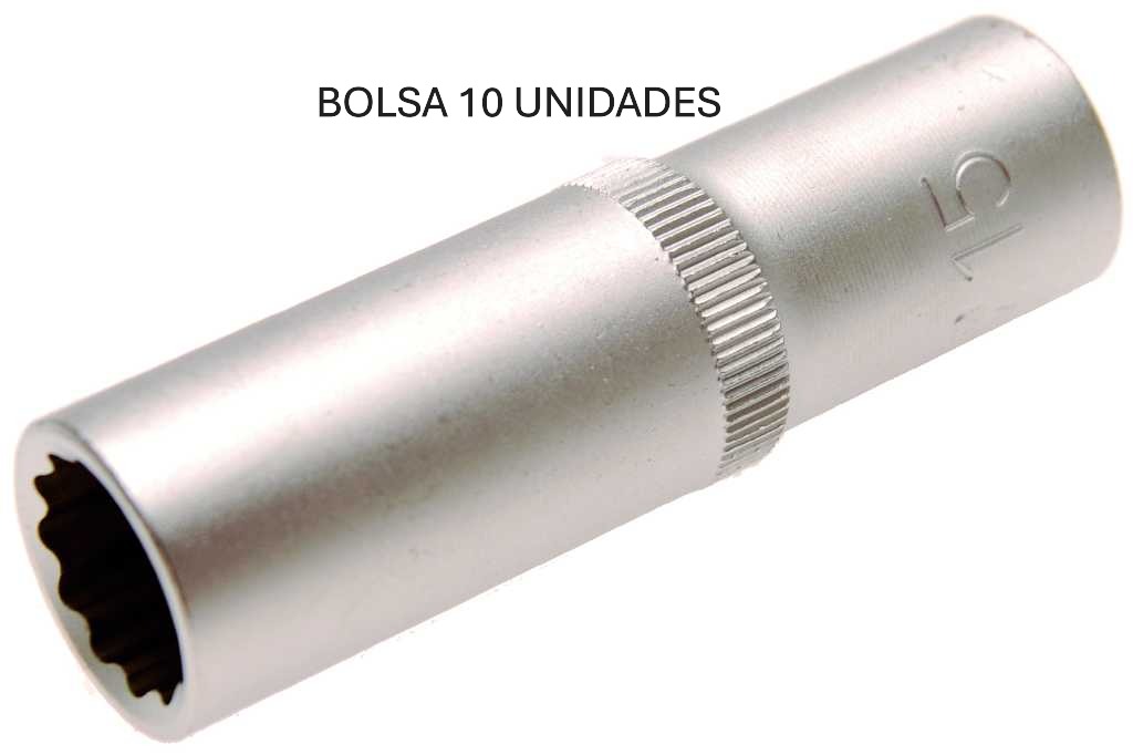 %  BOLSA 10 VASOS  LARGOS 1/2