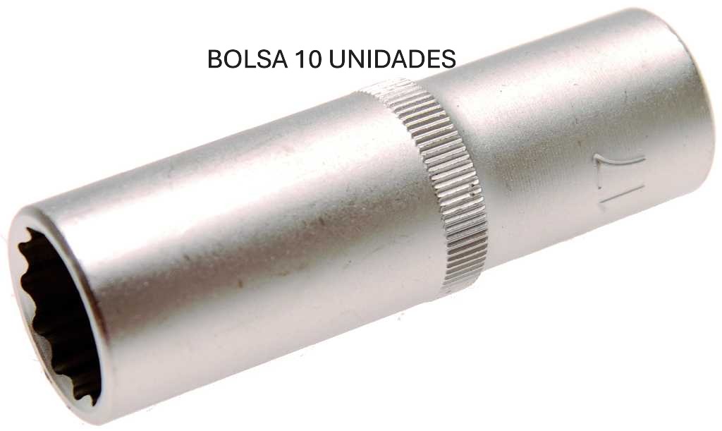%  BOLSA 10 VASOS  LARGOS 1/2