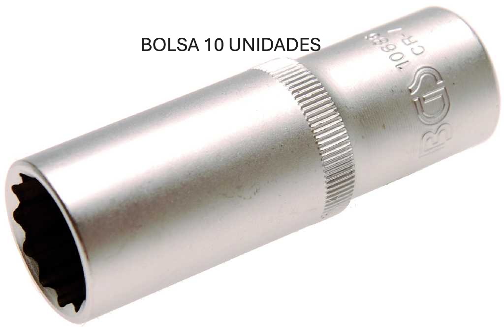 %  BOLSA 10 VASOS  LARGOS  1/2