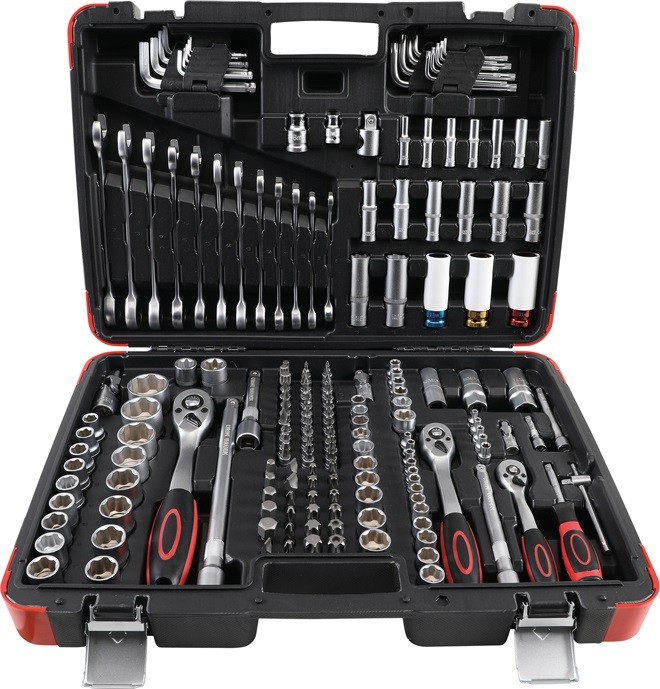 @ ESTUCHE REFORZADO CON 176 PCS. VASOS CORTOS Y LARGOS 1/4
