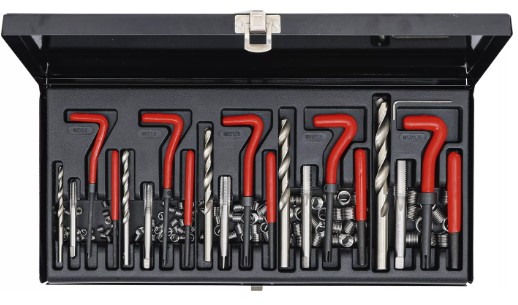@ ESTUCHE 131 PCS DE REPARACION DE ROSCAS (Ø M5 - M12)