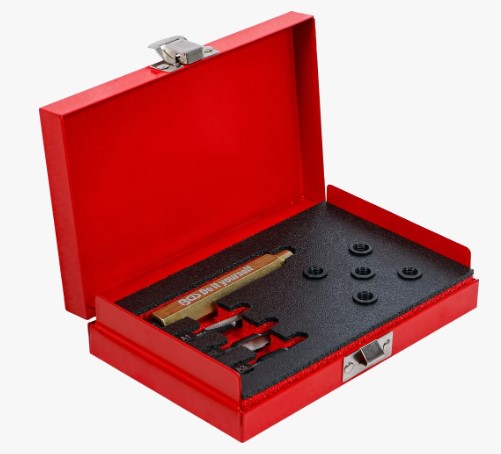ESTUCHE 9 UTILES DE EXTRACCIÓN Y REPARACIÓN ROSCA DE CALENTADORES / BUJIAS, Ø M8 X 1,0 MM