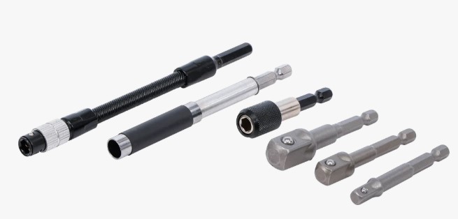 BLISTER DE 6 ADAPTADORES Y EXTENSIONES 1/4