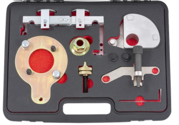 ESTUCHE 10 UTILES BLOQUEO DISTRIBUCION MOTORES DIESEL OPEL 1.5 CRDI / 2.0 CDTI - CODIGOS DE MOTOR (LXD/B16 - LSQ/Z18)