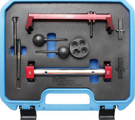 ESTUCHE 7 UTILES DE  AJUSTE ARBOL DE LEVAS DE MOTOR GASOLINA BMW S54
