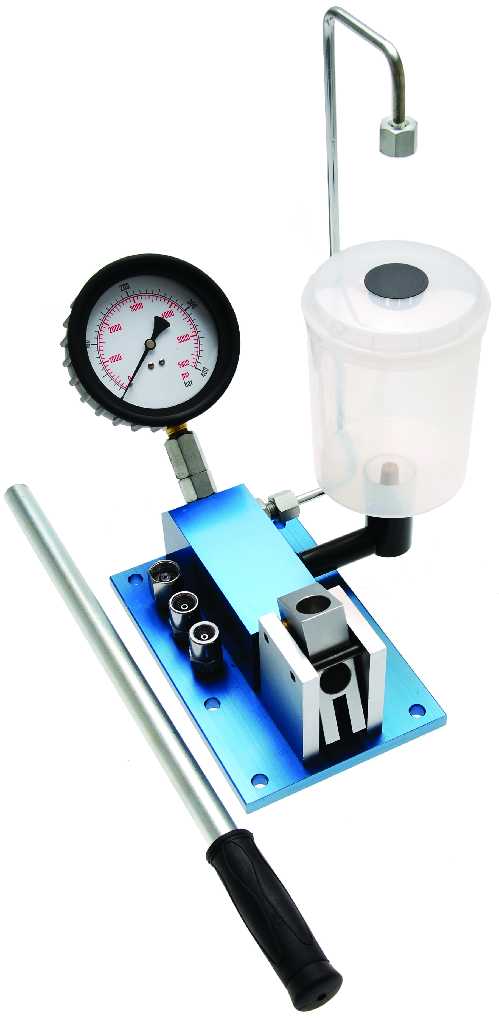 COMPROBADOR PRESION INYECTORES DIESEL 400 BAR.