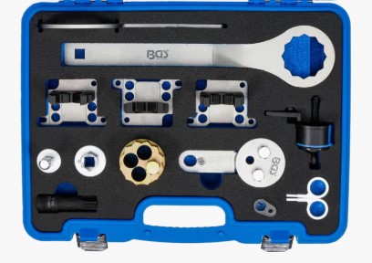 ESTUCHE 14 UTILES BLOQUEO DE DISTRIBUCIÓN MOTORES GASOLINA 1.5 S - 2.5 - 3.0 L, MERCEDES BENZ (M254-M256 - C260L)