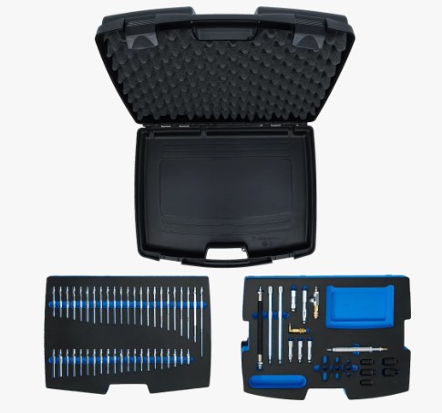 > ESTUCHE DE 63 ADAPTADORES PARA COMPROBADOR DIGITAL PRESION Y COMPRESION PARA GT163410