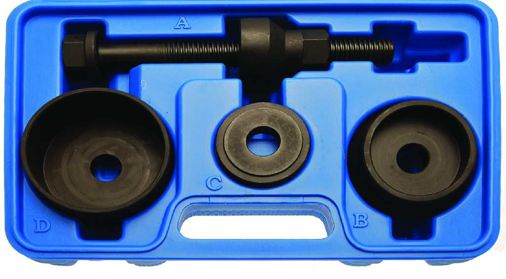 ESTUCHE 4 UTILES EXTRACCION SILENT-BLOCKS MERCEDES-BENZ (W124 - 129 - 201 - 202)