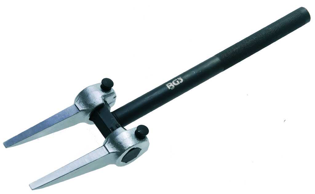 % SEPARADOR DE HORQUILLA, UÑAS AJUSTABLES, Ø 18 - 42 MM