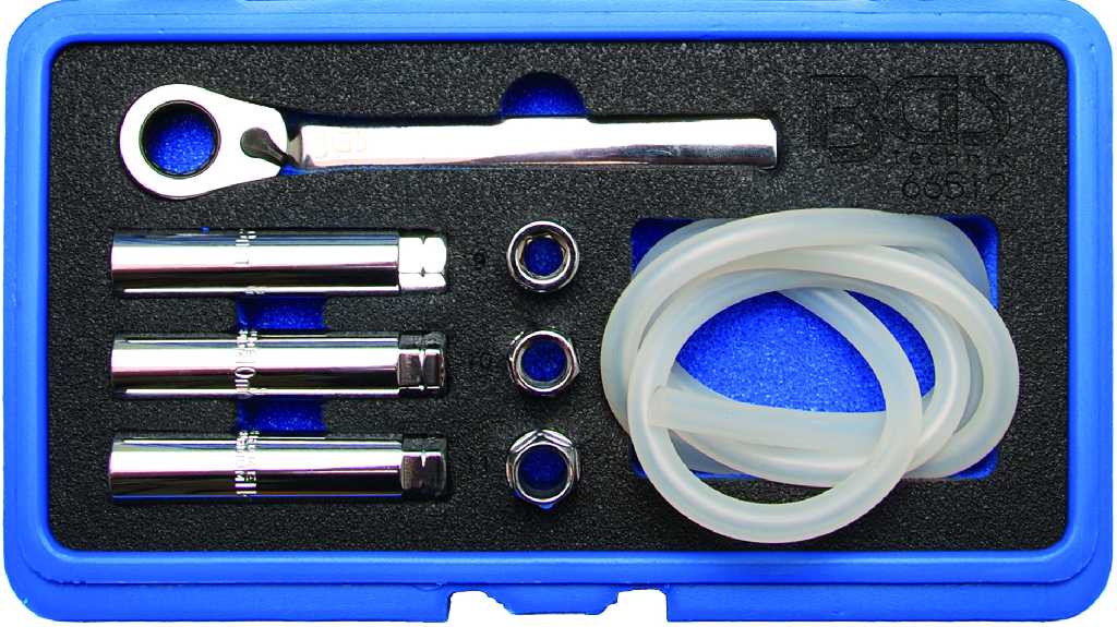 ESTUCHE LLAVE DE CARRACA + 7 UTILES PARA EL SANGRADO DE FRENOS
