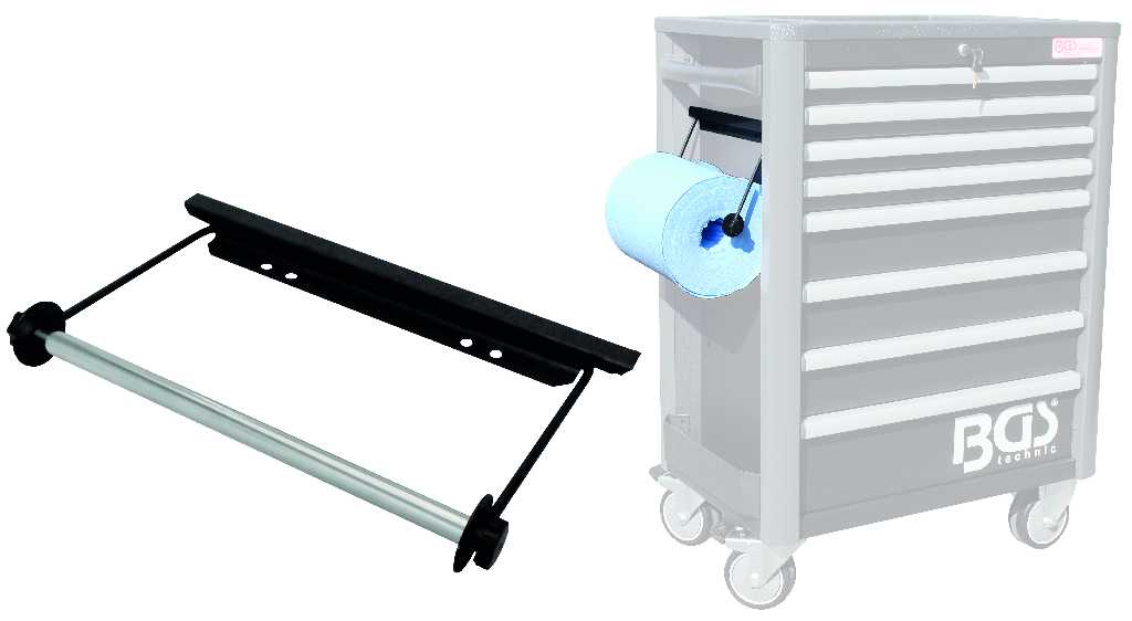 %  PORTARROLLOS DE PAPEL (MAX DIAMETRO 300 MM. X ANCHO MAX. 275 MM.) PARA CARRO PORTAHERRAMIENTAS PRO GT104111