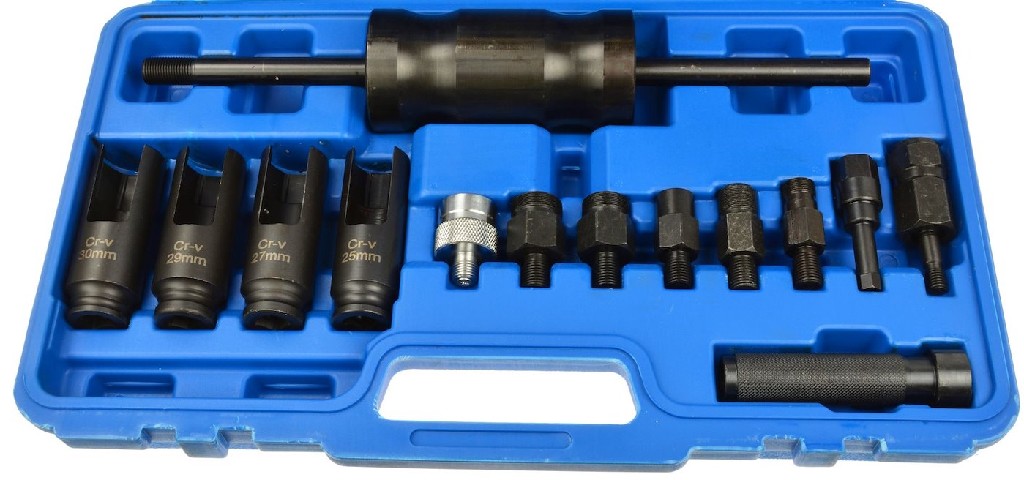 ESTUCHE 14 PCS EXTRACCIÓN INYECTORES DIESEL UNIVERSAL