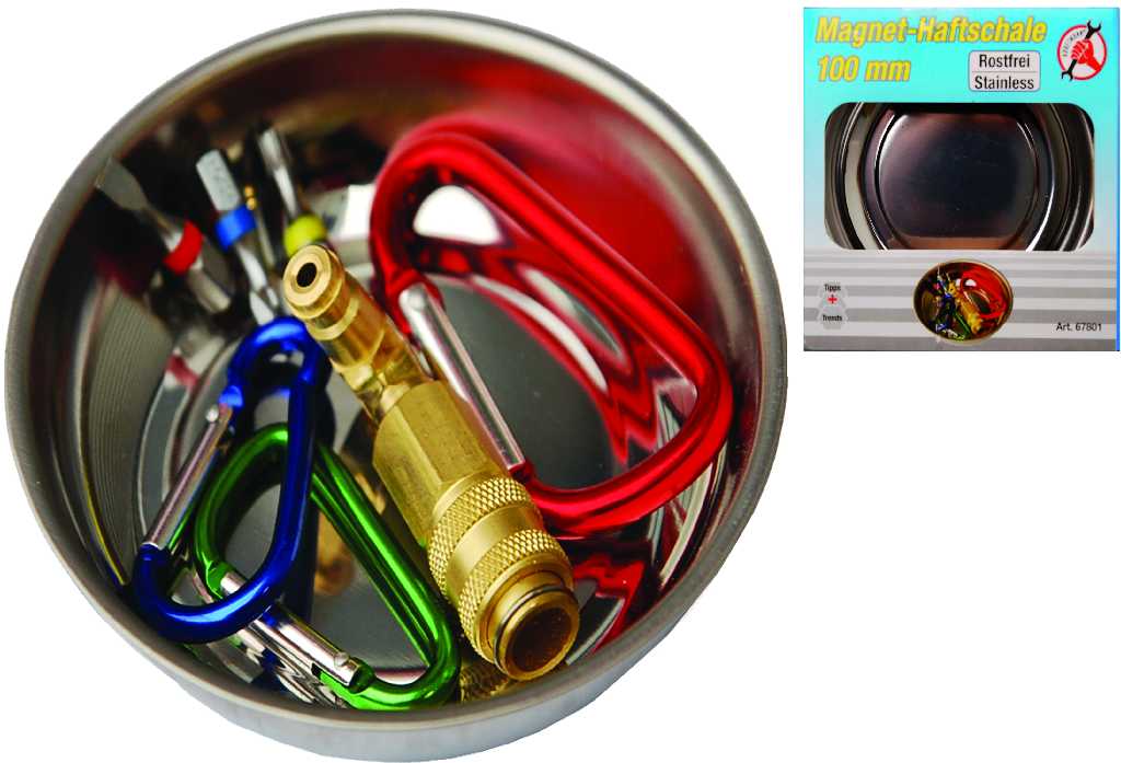 %  BANDEJA CIRCULAR MAGNETICA, Ø 100 MM.