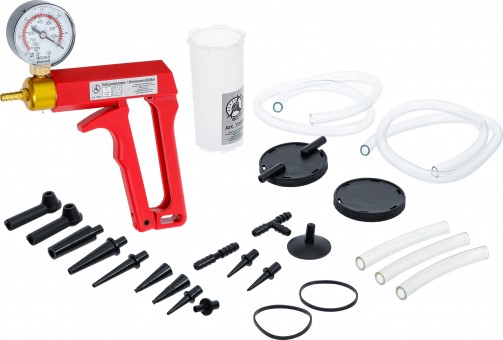 BLISTER DE BOMBA DE VACIO / PURGADOR DE FRENOS Y EMBRAGUES + 24 ACCESORIOS