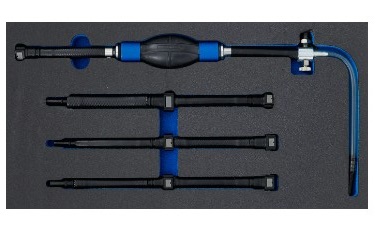 BANDEJA 1/3 DE POLIFOAM CON 4 CONEXIONES PARA PURGADO Y LIMPIEZA DEL SISTEMA DE SUMINISTRO DE COMBUSTIBLE DIESEL PARA MOTORES FORD Y LAND ROVER