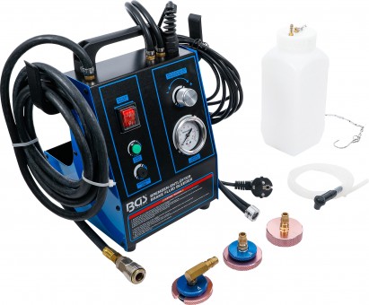 PURGADOR/SANGRADOR DE FRENOS, ELÉCTRICO 230 V./35 W. + 5 ACCESORIOS