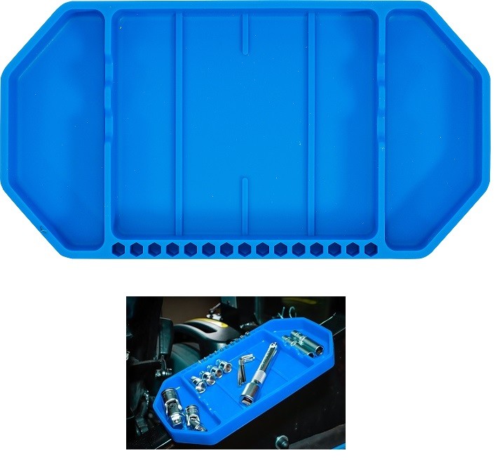 BANDEJA DE GOMA PARA ALMACENAMIENTO DE HERRAMIENTAS (275 X 145 X 25 MM.), PEQUEÑO