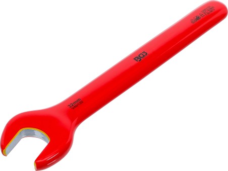 LLAVE PLANA DE UNA BOCA CON AISLAMIENTO VDE HASTA 1.000 V. SEGÚN EN 60900/IEC 60900, 32 MM.