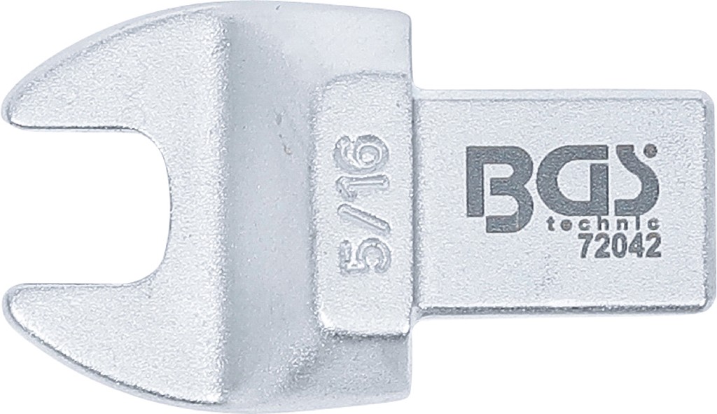 LLAVE INSERTABLE DE BOCA  ABIERTA DE SUJECCIÓN 9X12 MM., 5/16