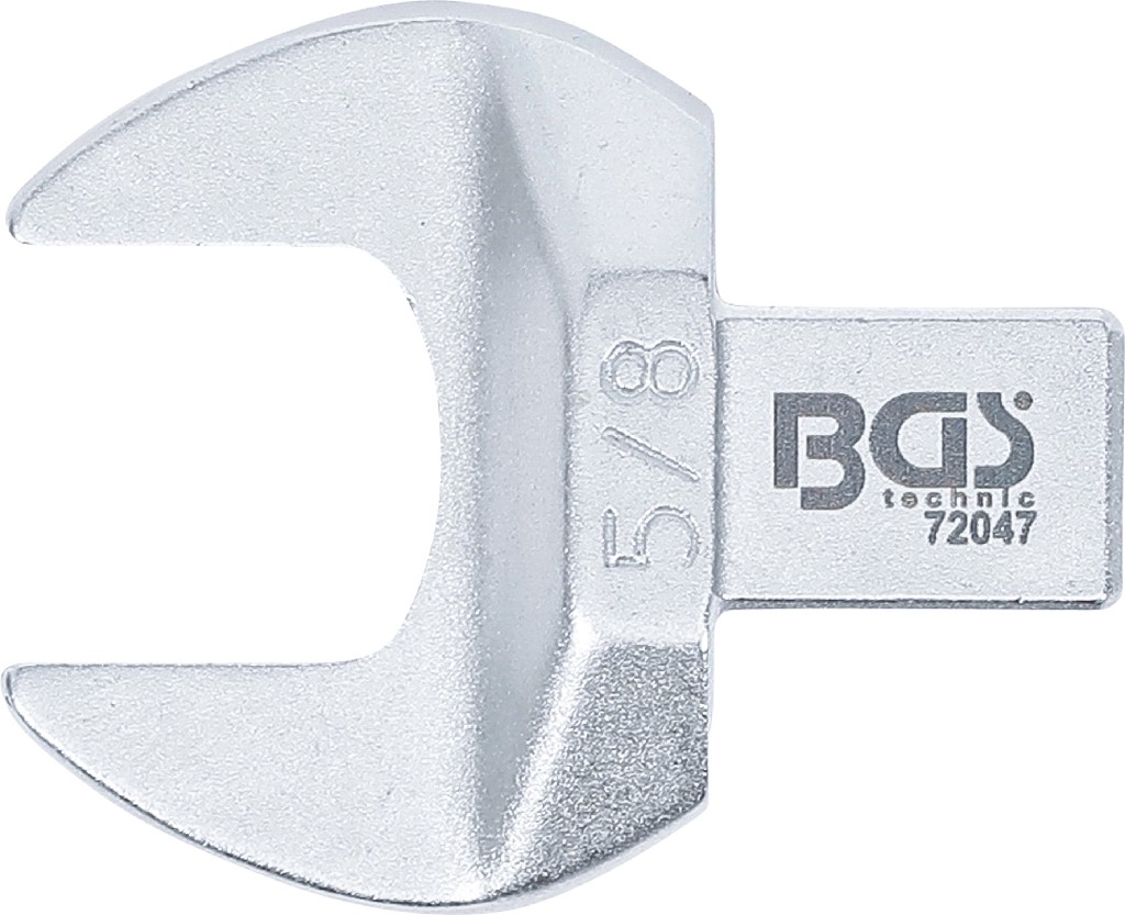 LLAVE INSERTABLE DE BOCA  ABIERTA DE SUJECCIÓN 9X12 MM., 5/8