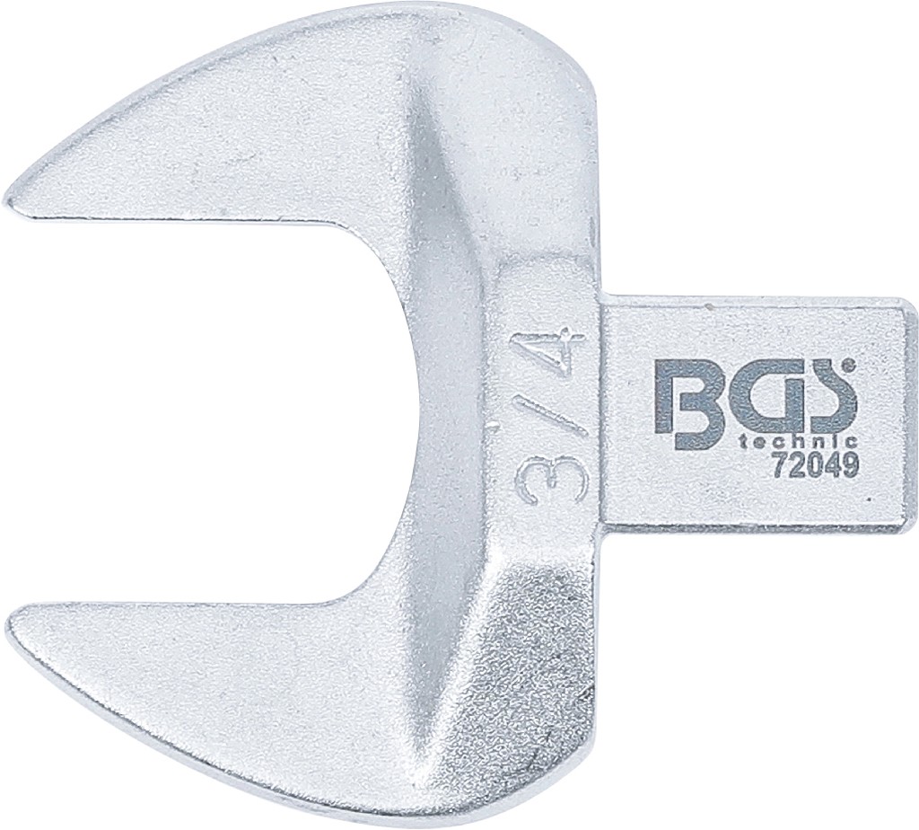 LLAVE INSERTABLE DE BOCA  ABIERTA DE SUJECCIÓN 9X12 MM., 3/4