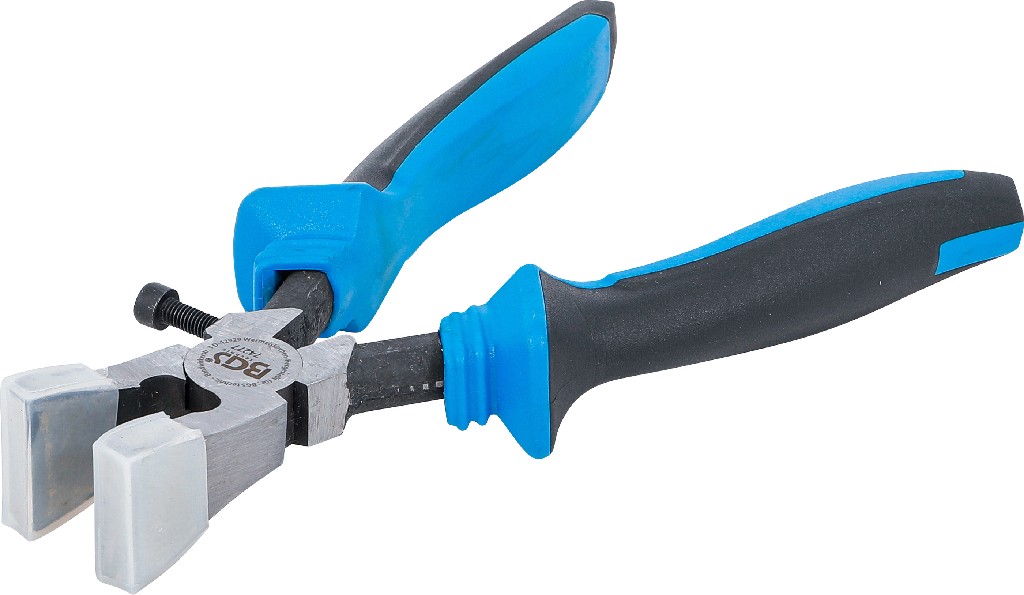 ALICATE DE ROTURA DE VIDRIO, 205 MM, MANGO ANTIDESLIZANTE AZUL